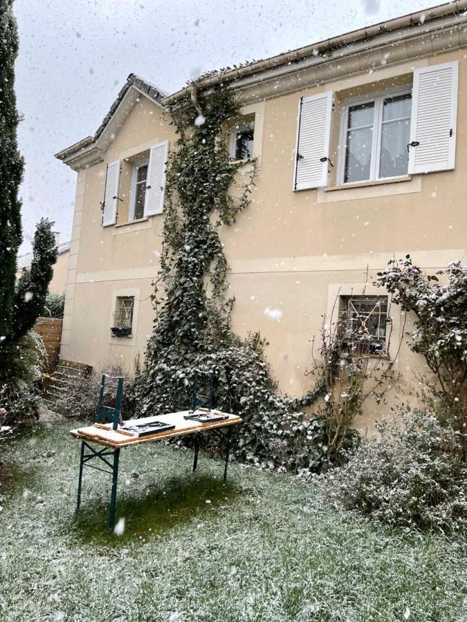 Ca Dei Figli, Charmante Maison De Ville. Bailly-Romainvilliers Bagian luar foto